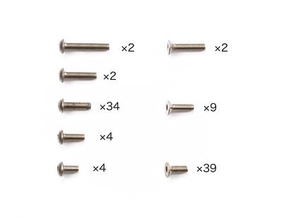 Rc Ta07 Pro Titanium Screw Set