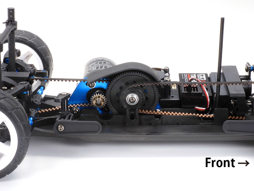 The Tamiya TA series continues to evolve. This iteration, the TA08 PRO, further evolves on-road touring car driving with this hopped-up chassis.