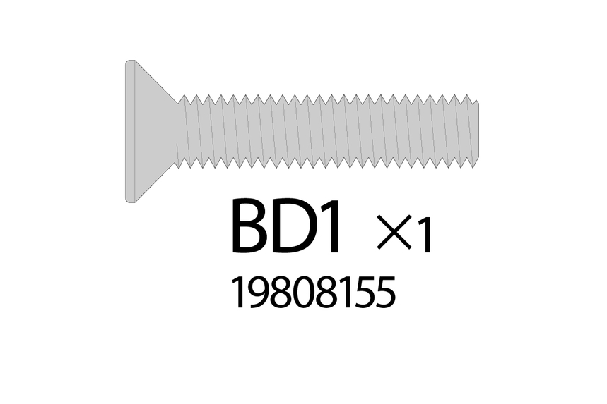 Rc Tapping Screw: 58662