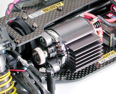NIB Tamiya 1/10 TB Evolution III Aluminum Heat Sink Mount