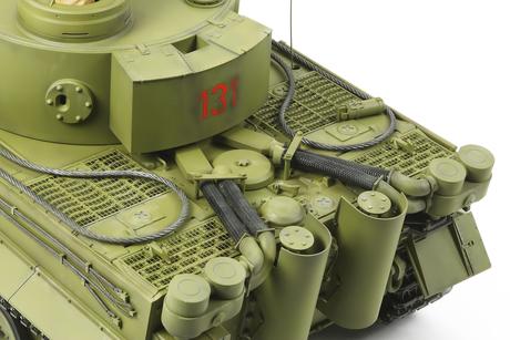 Rc Tiger I Early Production Full Option Kit W/Detail Up