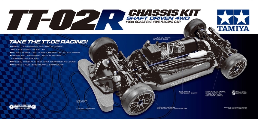Rc Tt-02R Chassis Kit