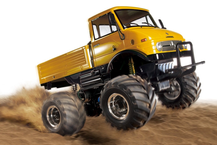 Rc Unimog 406 Wheelie Yellow