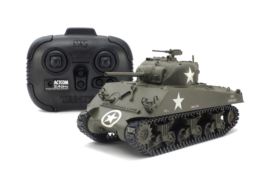 Rc Us Med Tank M4A3 Sherman