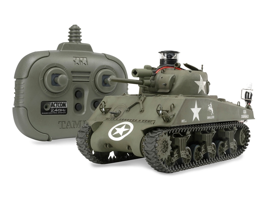 Rc Us Medium Tank M4A3 Sherman