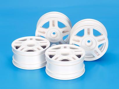 Rc White Split 5-Spoke Wheels