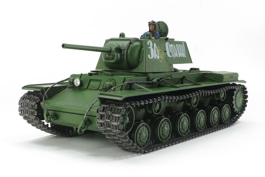 Tamiya 35372 1/35 KV-1 1941 Early Russian Heavy Tank Plastic Kit 