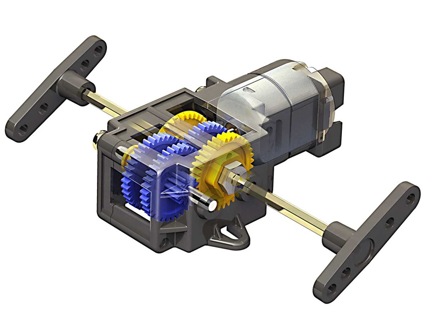 Tamiya 70203 Low-Current Motor Gearbox (3-Speed) - Plaza Japan