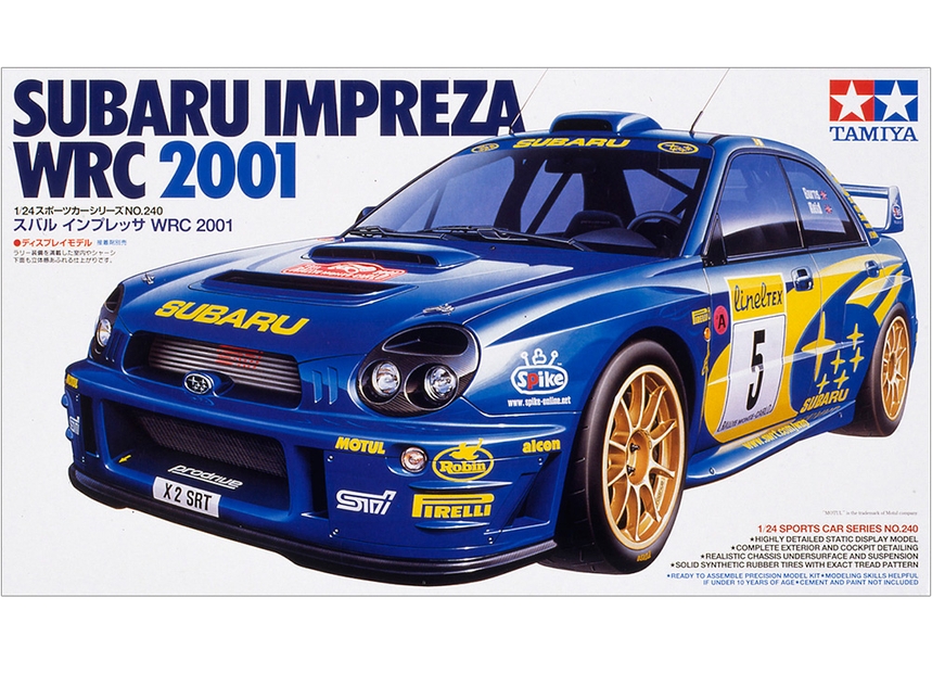 Subaru Impreza Wrc 2001