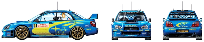 Subaru Impreza Wrc Monte Carlo