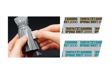 Tamiya Sanding Sponge Sheet Fine Course 180 240 400 600 1000 1500 2000 3000