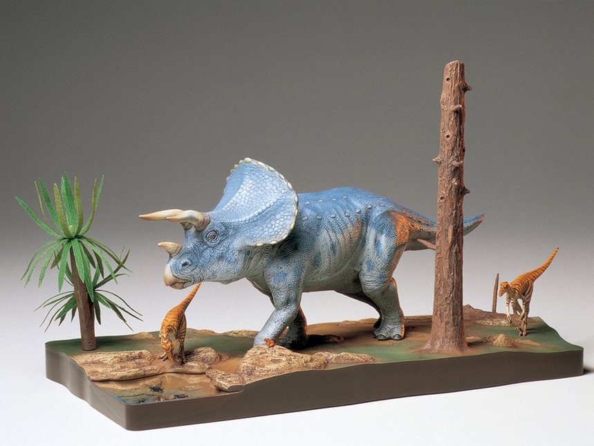 Triceratops Diorama Set