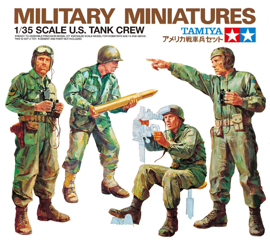 Tamiya 35004 1/35 WWII U.S. Tank Crew / Tamiya USA