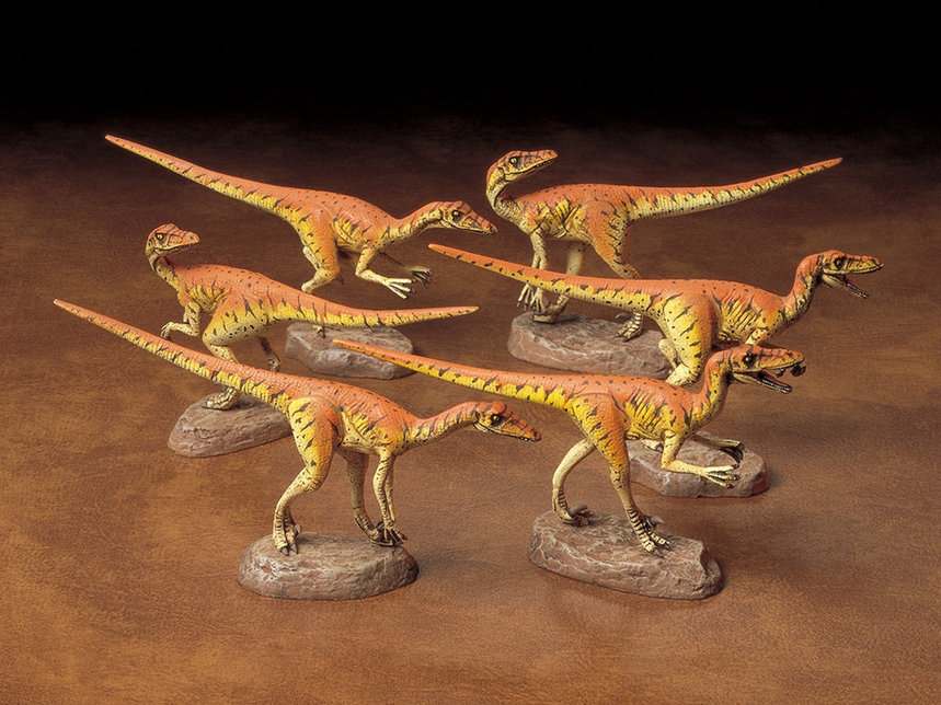 Velociraptors Diorama Set