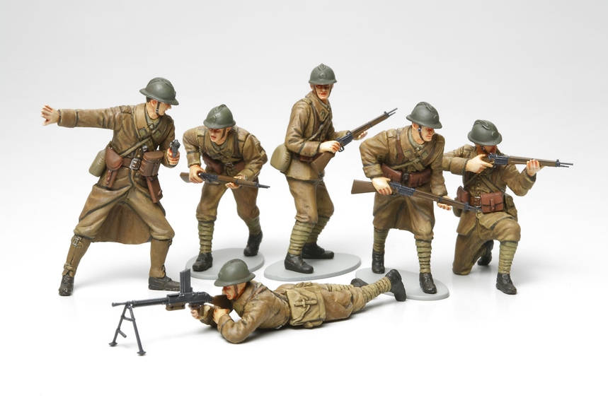 Wwii French Infantry Set